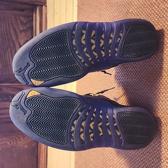 Air Jordan Field 12 Black and Purple Size 9.5 - Picture 10 of 13